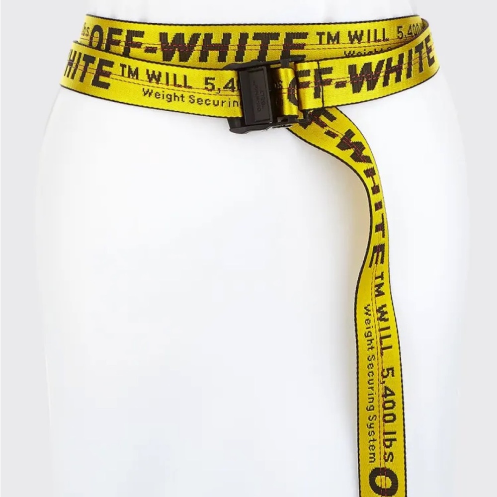 OFF-WHITE
Classic Industrial Web Logo Belt